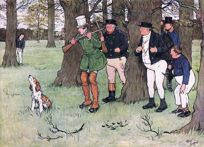 Gott segne meine Seele! sagte Mr. Winkle, ich erkläre, ich habe die Mütze vergessen von Cecil Charles Windsor Aldin